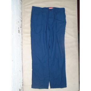Tecgen FR Men's Pants Size 34x30 Navy Blue Fire Resistant Workwear Loose
